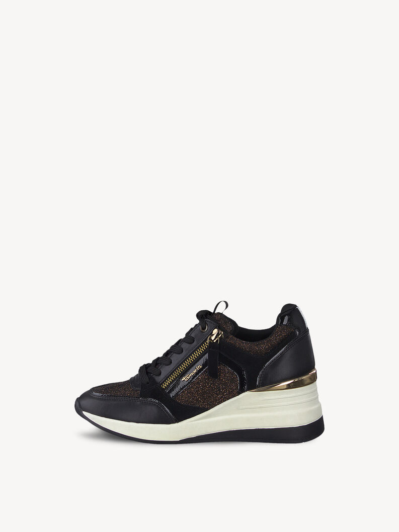 Sneaker - schwarz, BLACK/COPPER, hi-res
