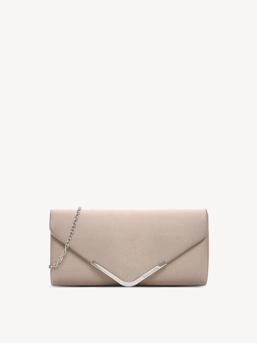 Clutch bag, lighttaupe, hi-res