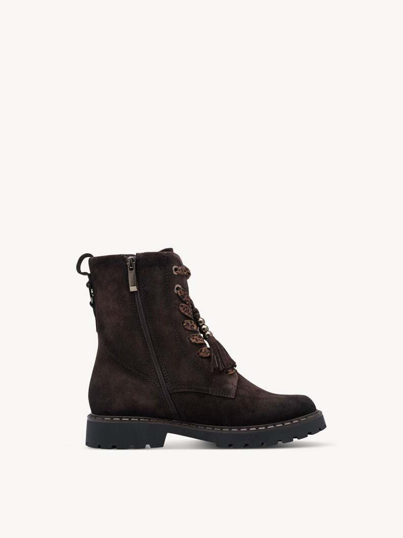 Lederstiefelette - braun, MOCCA, hi-res