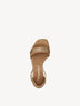 Heeled sandal - brown, CAMEL, hi-res
