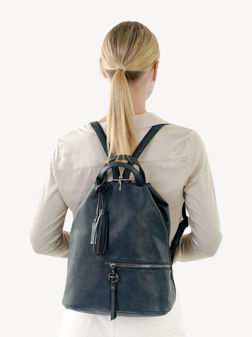 Rugzak - blauw, blue, hi-res