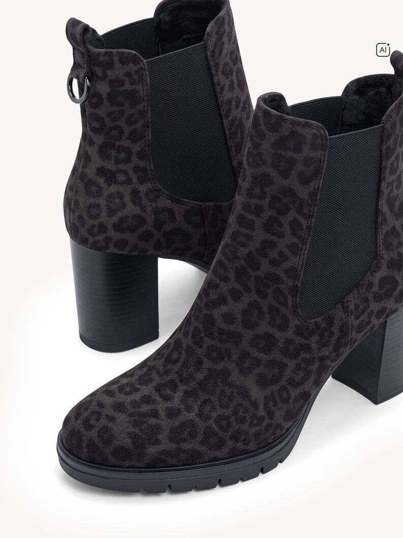 Chelsea boot, GREY LEOPARD, hi-res