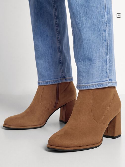 Stivaletti, BROWN SUEDE, hi-res