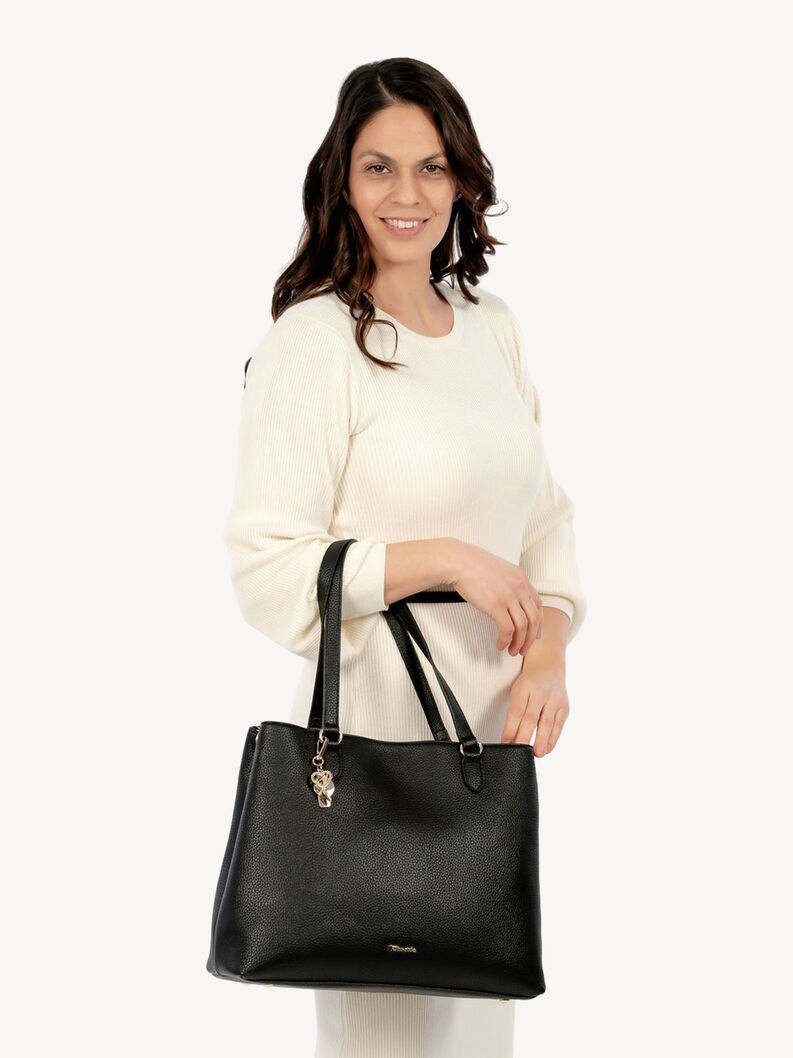 Sac cabas - noir, black, hi-res