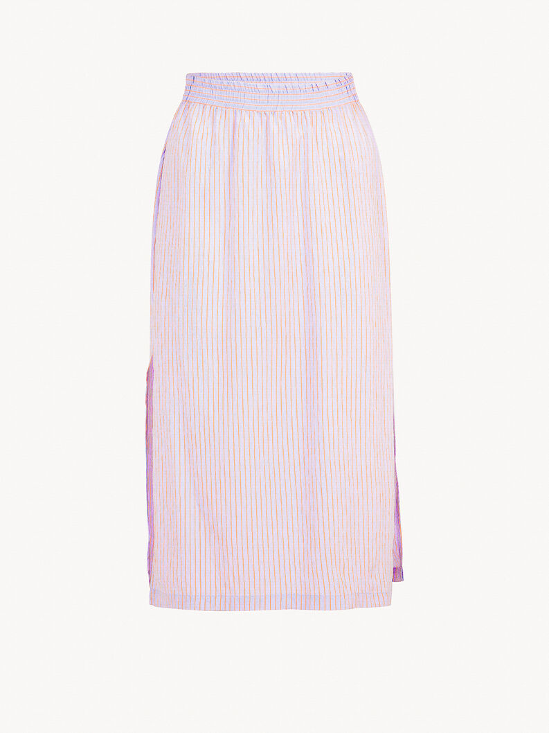 Skirt - purple, Lavender/Dusty Orange Striped, hi-res