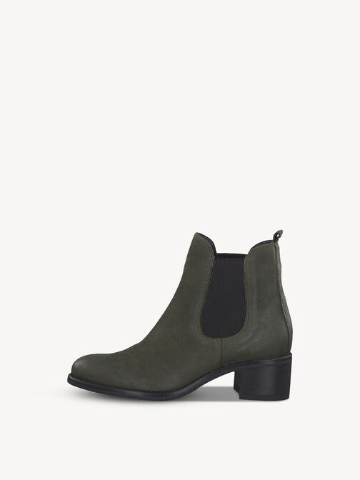 Botas Cómodas Diarias Botas Chelsea Tamaris Mujer - Cuero Azul, Diseño Elástico, Suela De Goma Antideslizante Botas Tamaris Mujer Cuero