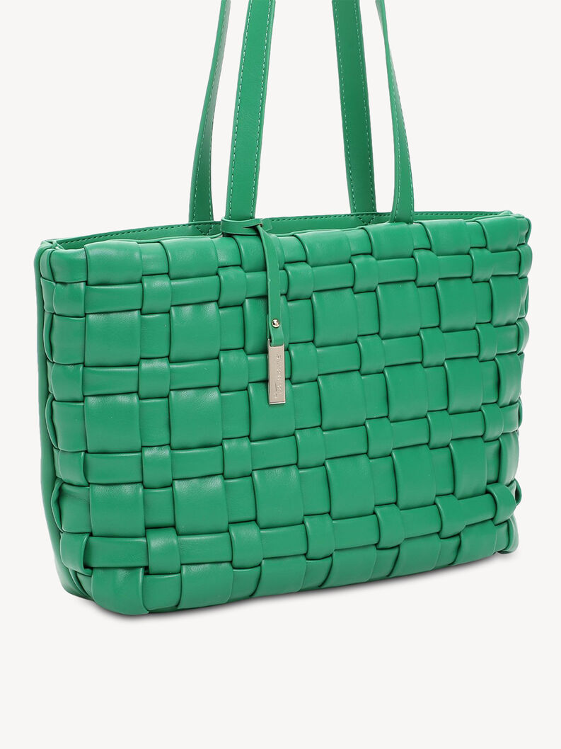 Shopping bag - green, apple, hi-res