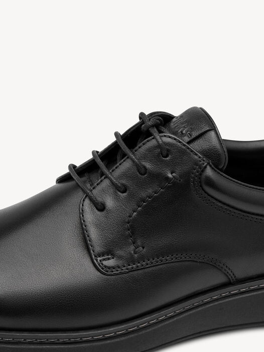 Lage schoen, BLACK LEATHER, hi-res