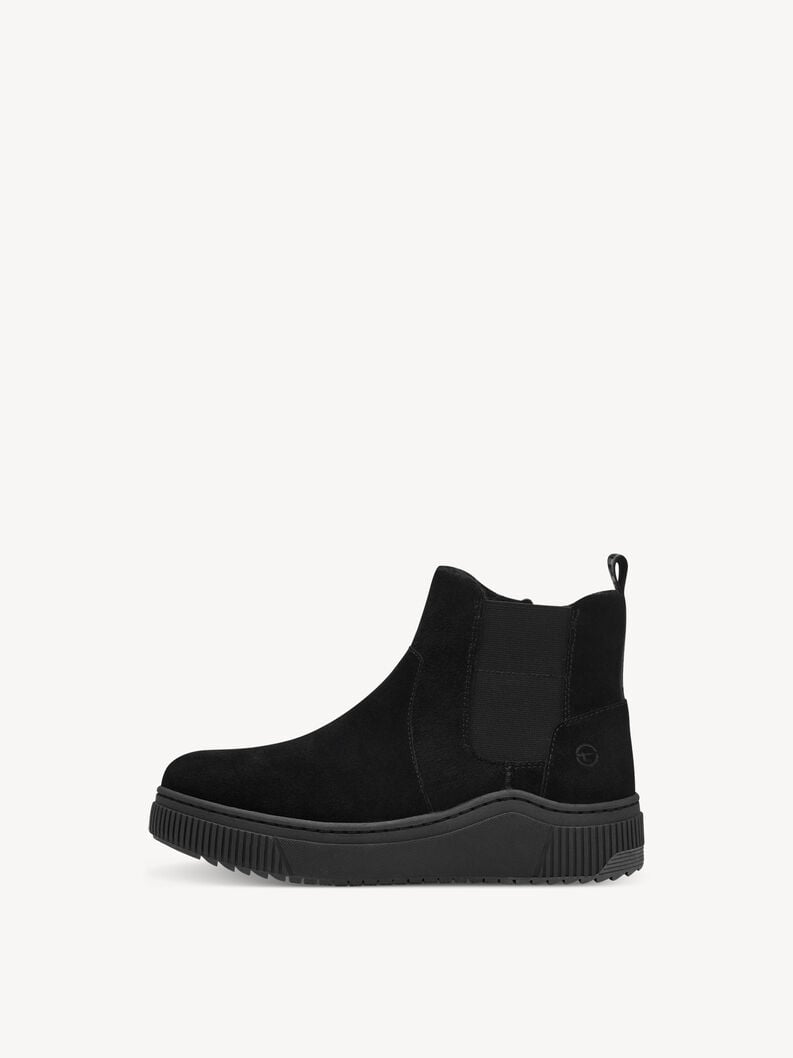 Bootie - black warm lining, BLACK, hi-res