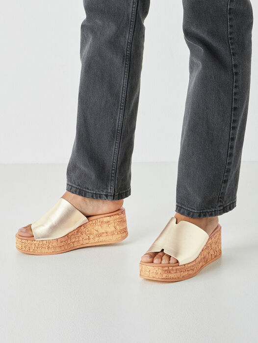 Slipper, LIGHT GOLD MET, hi-res