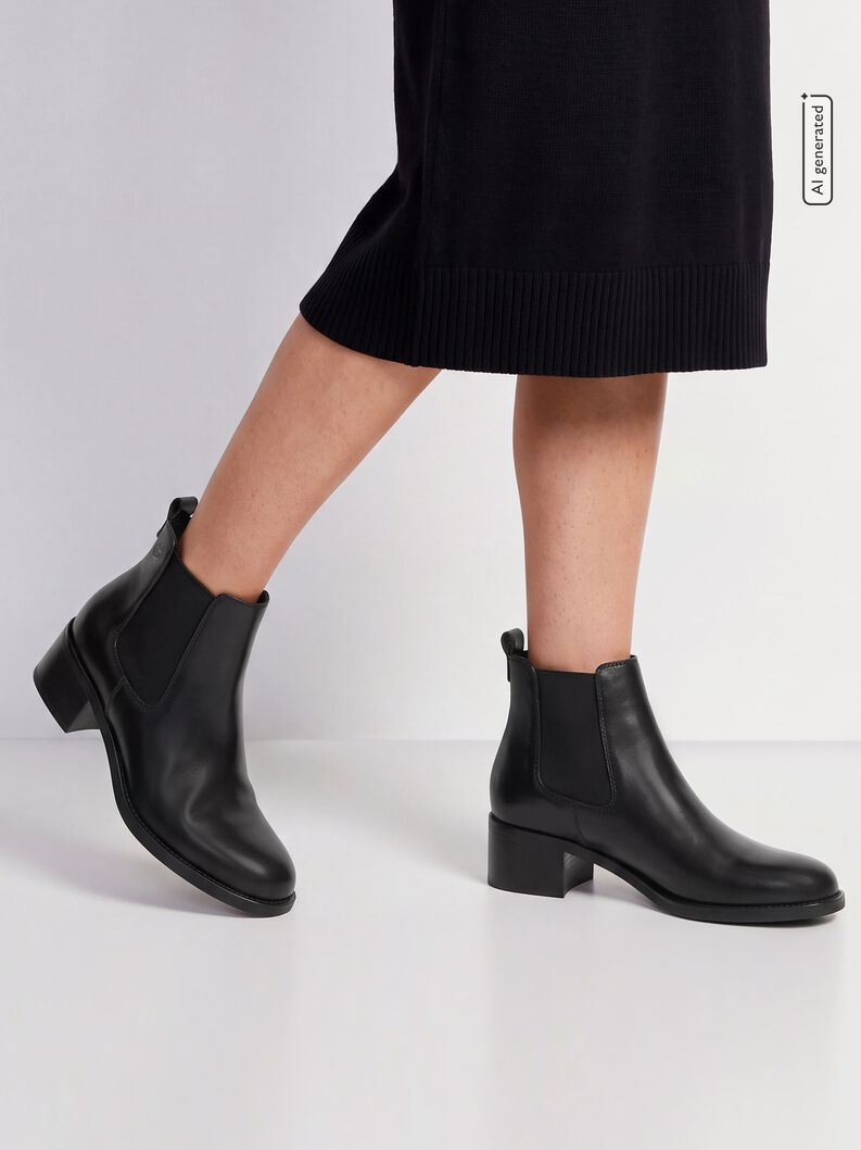 Bottine Chelsea, BLACK, hi-res