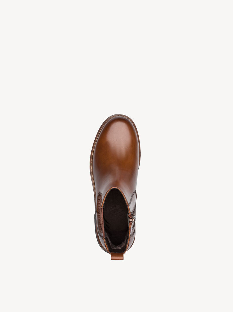 Chelseaboot - brun, COGNAC LEATHER, hi-res