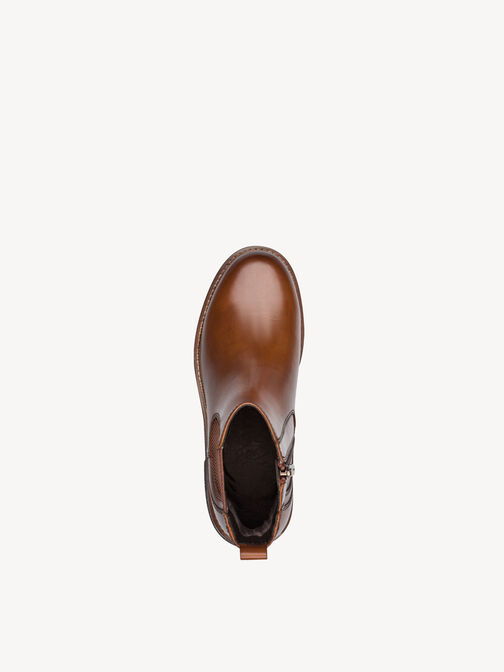 Bottine Chelsea, COGNAC LEATHER, hi-res