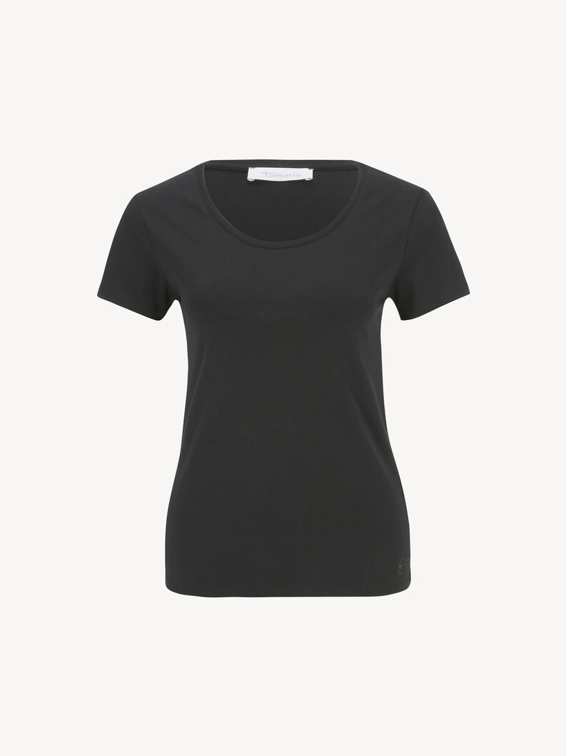 T-shirt - zwart, Black Beauty, hi-res
