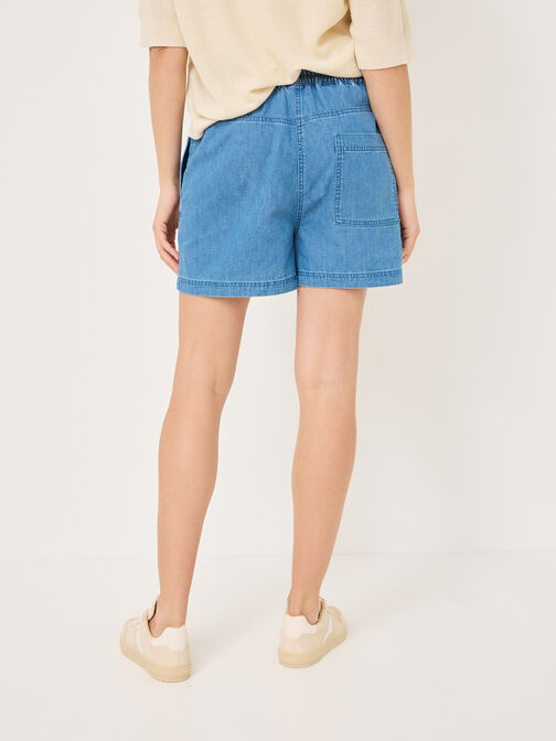 Shorts, Light Mid Blue Denim, hi-res