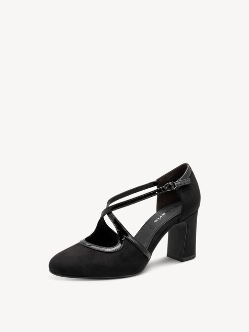 Escarpin, BLACK, hi-res