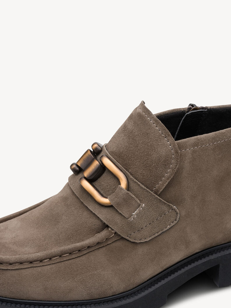 Bootie - brown, TAUPE SUEDE, hi-res