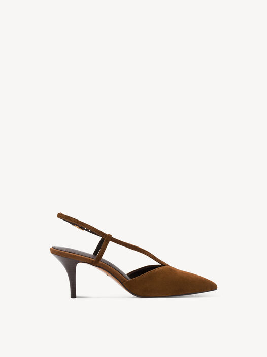 Slingpumps, cognac, hi-res