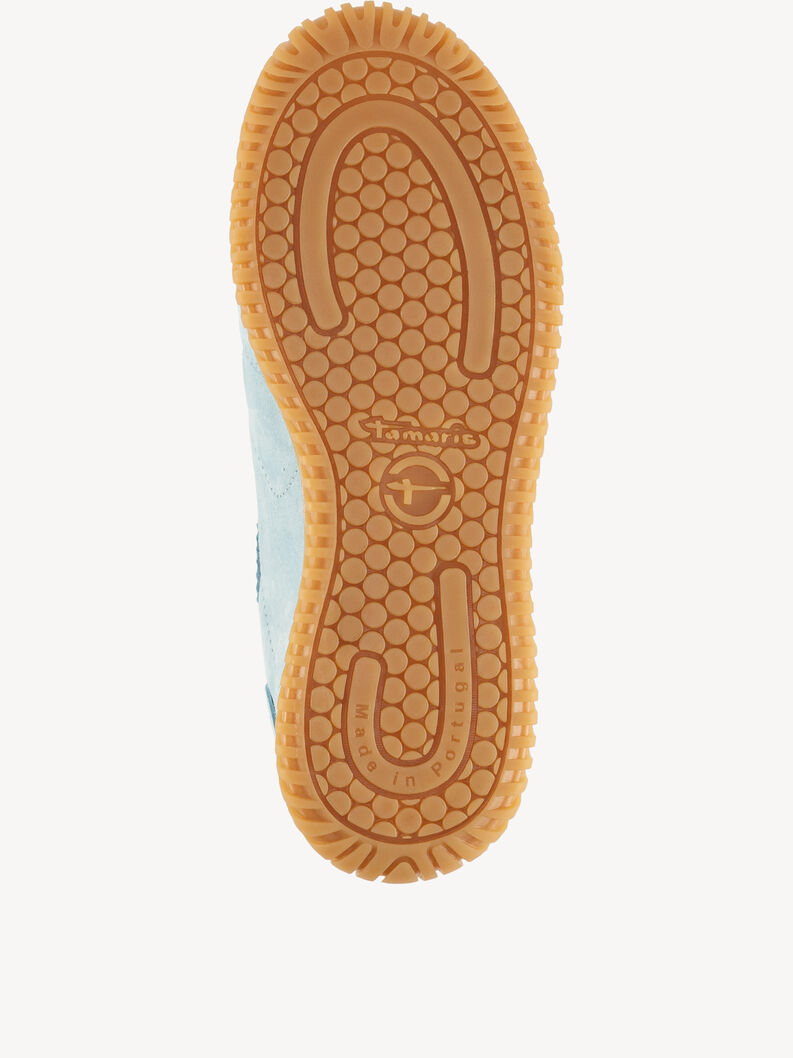 Ledersneaker - blau, LIGHT BLUE, hi-res