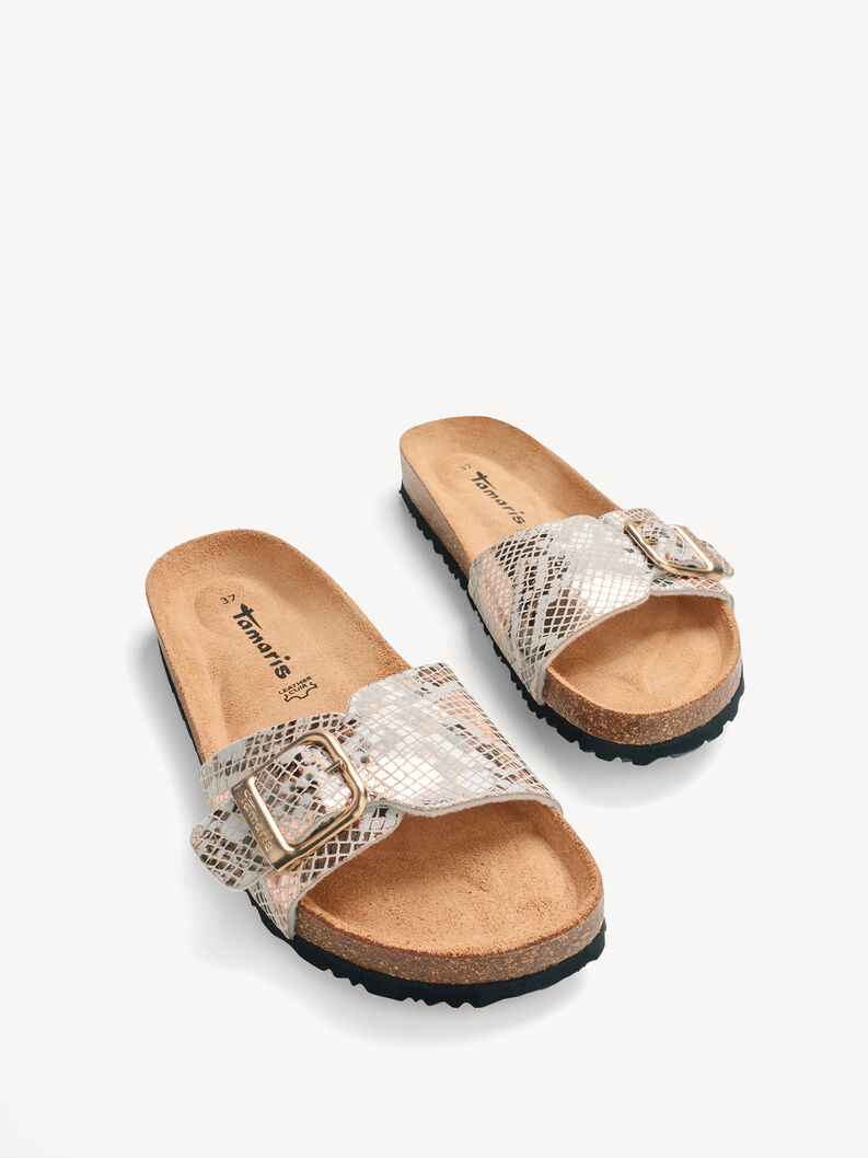 Mule, BEIGE/SNAKE, hi-res