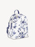 Backpack - white, flower, hi-res