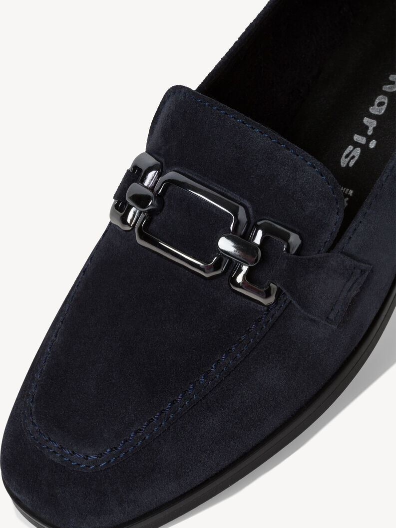 Mocassini - blu, NAVY, hi-res