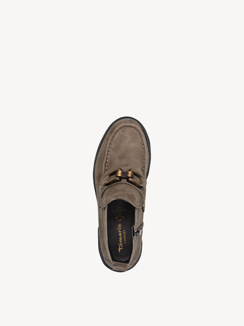 Enkellaarsje - bruin, TAUPE SUEDE, hi-res