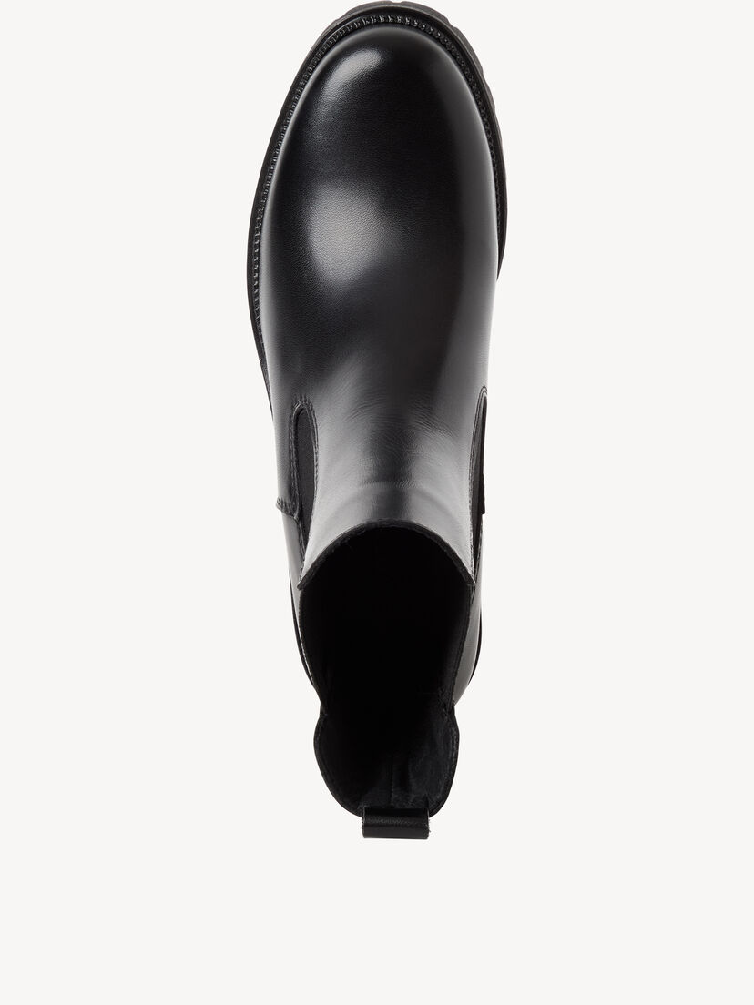 Chelseaboot, BLACK LEATHER, hi-res