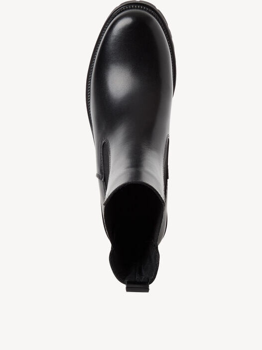 Chelseaboot, BLACK LEATHER, hi-res