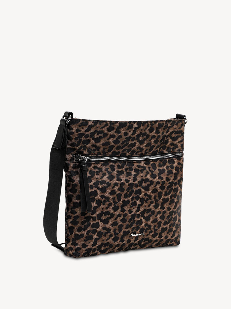 Sac à bandoulière - noir, black/brown, hi-res