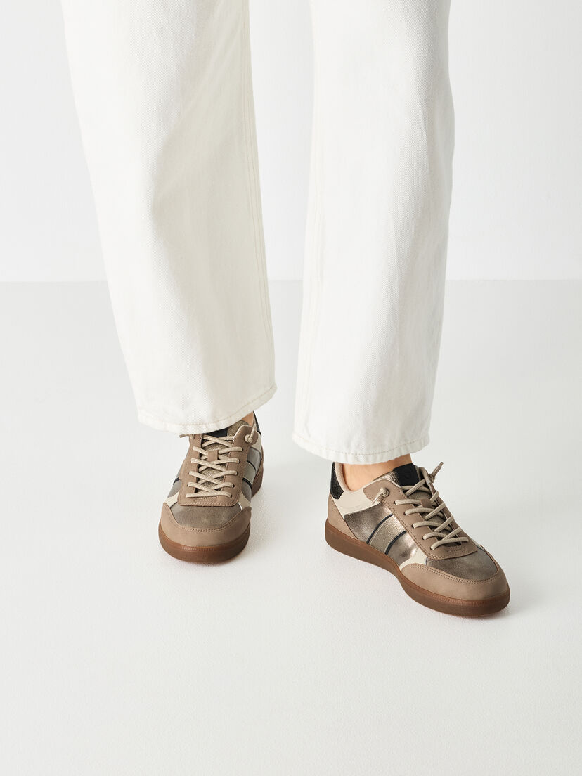 Sneaker - goud, GOLD COMB, hi-res