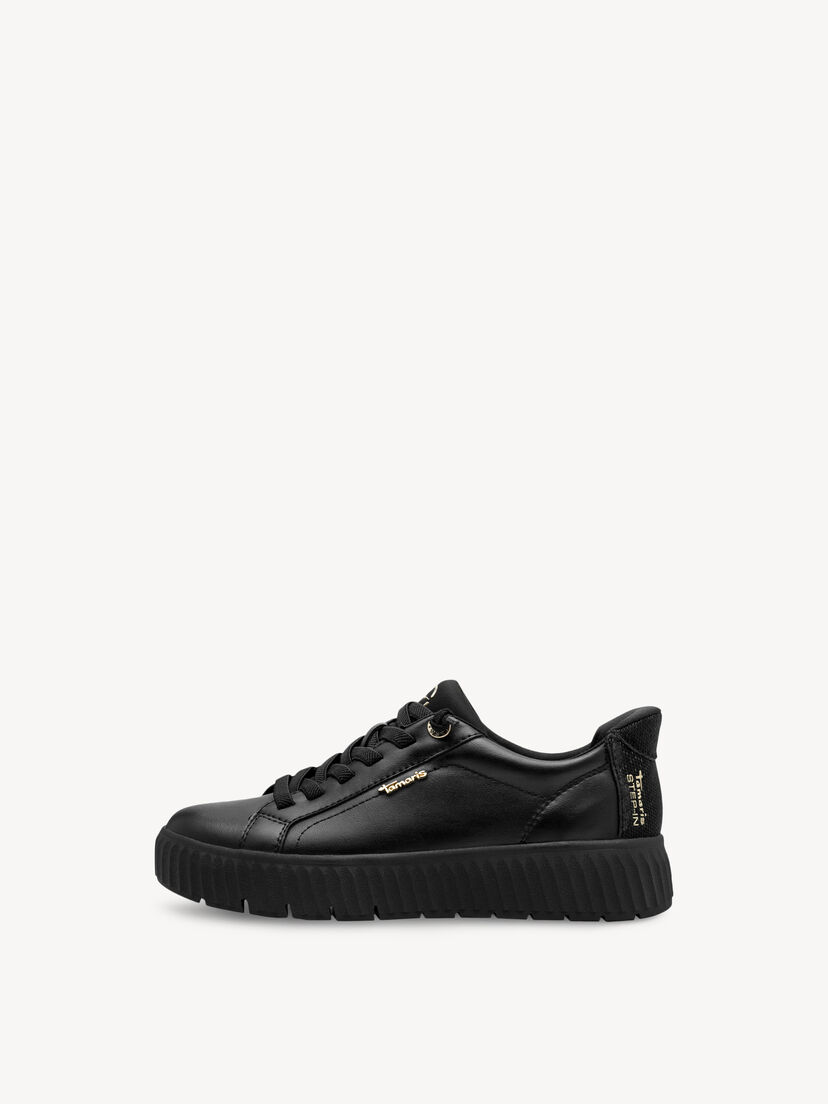 Sneaker - zwart, BLACK, hi-res