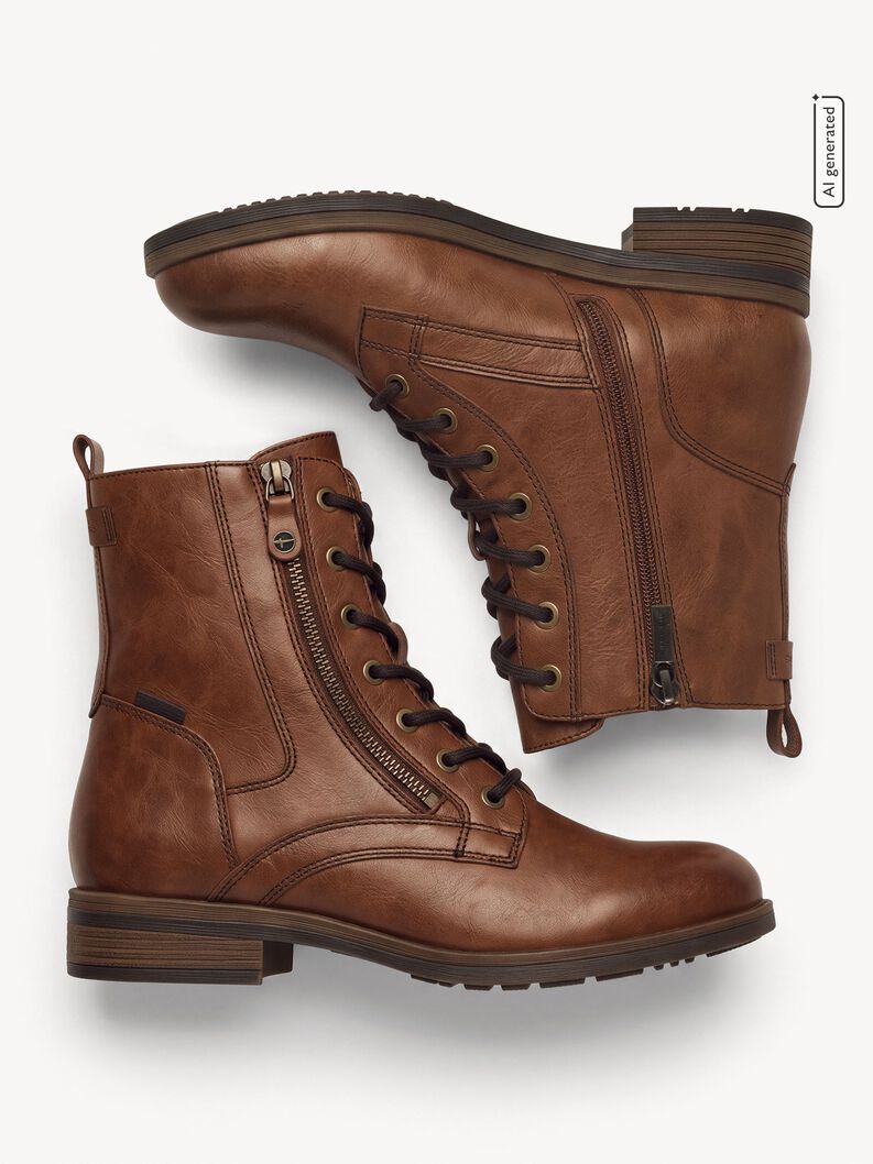 Bootie, cognac, hi-res