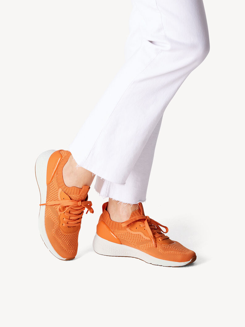 Sneaker - oranje, oranje, hi-res