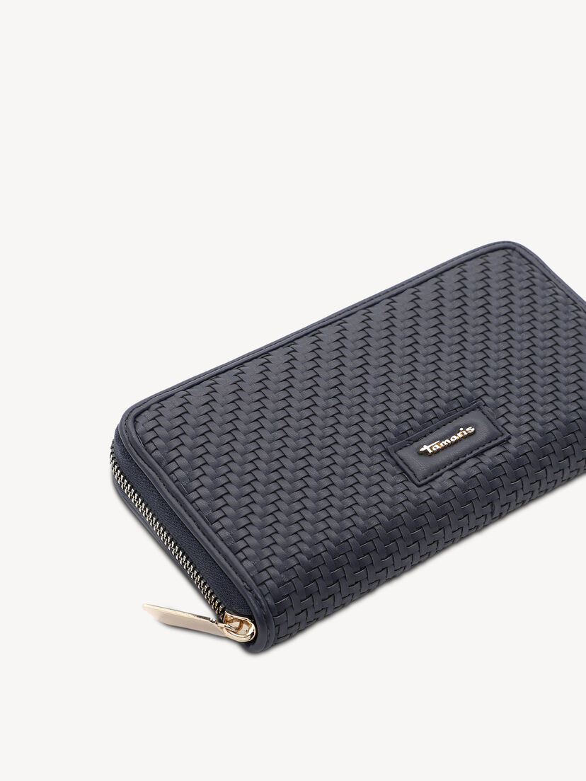 Portemonnee - blauw, blue, hi-res