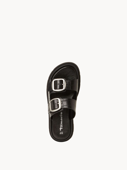 Slipper, BLACK CROCO, hi-res