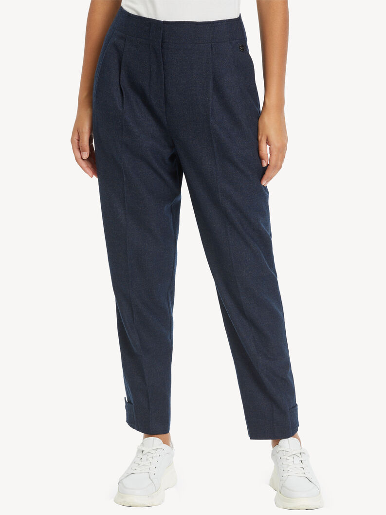 Trousers - blue, Blueberry, hi-res