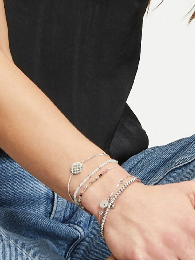 Armband - zilver, Silber, hi-res