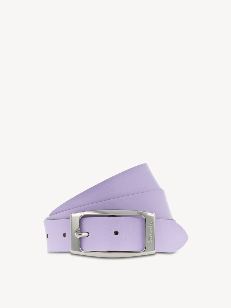 Leather Belt - purple, pastell lavendel, hi-res