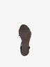 Sandale en cuir - noir, BLACK, hi-res