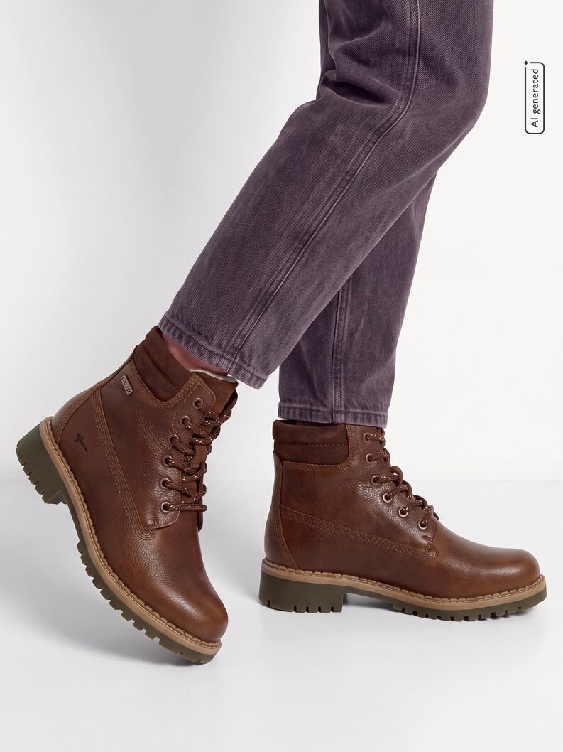 Bottine, COGNAC LEATHER, hi-res