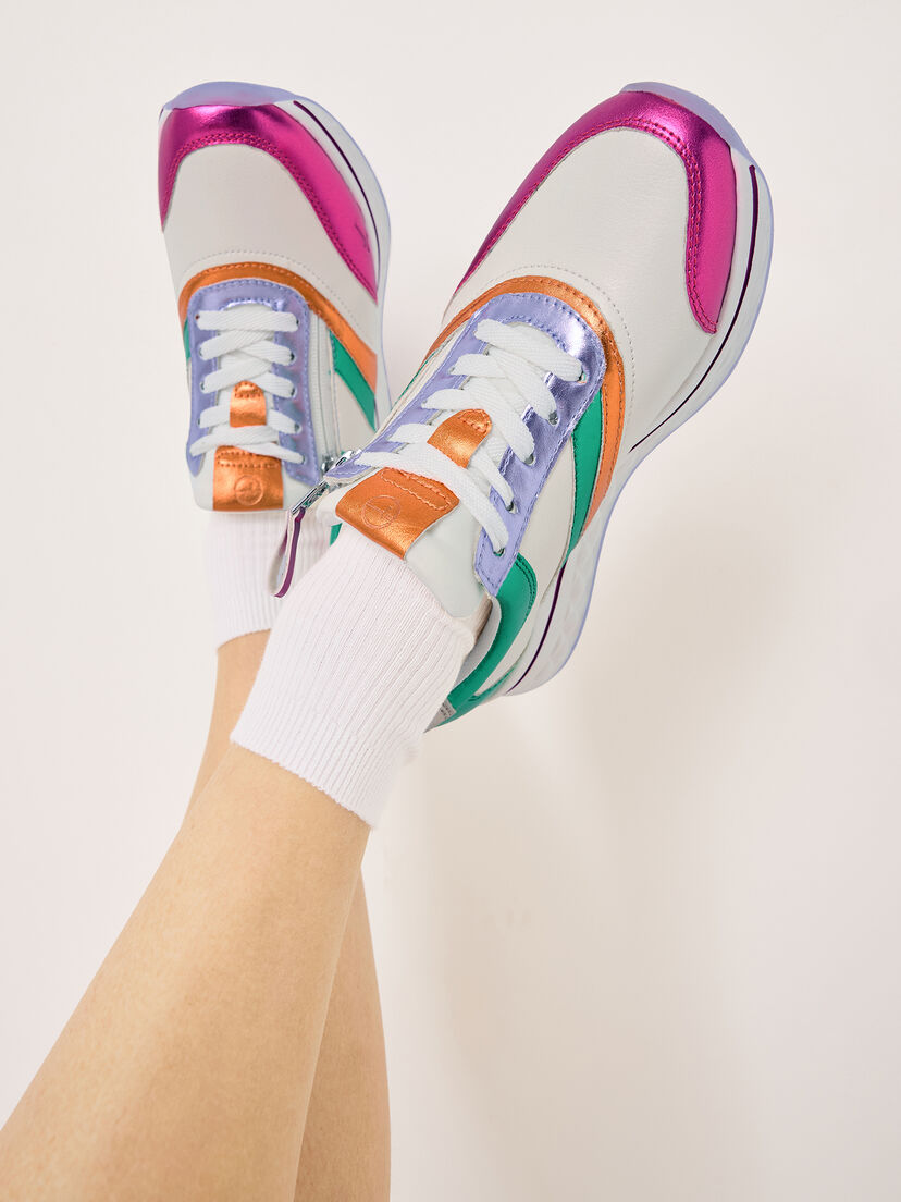 Sneaker - metallic, METALLIC COMB, hi-res