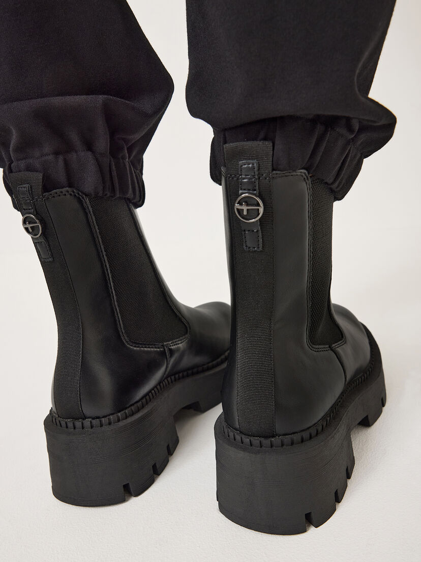 Chelseaboot - zwart, BLACK UNI, hi-res