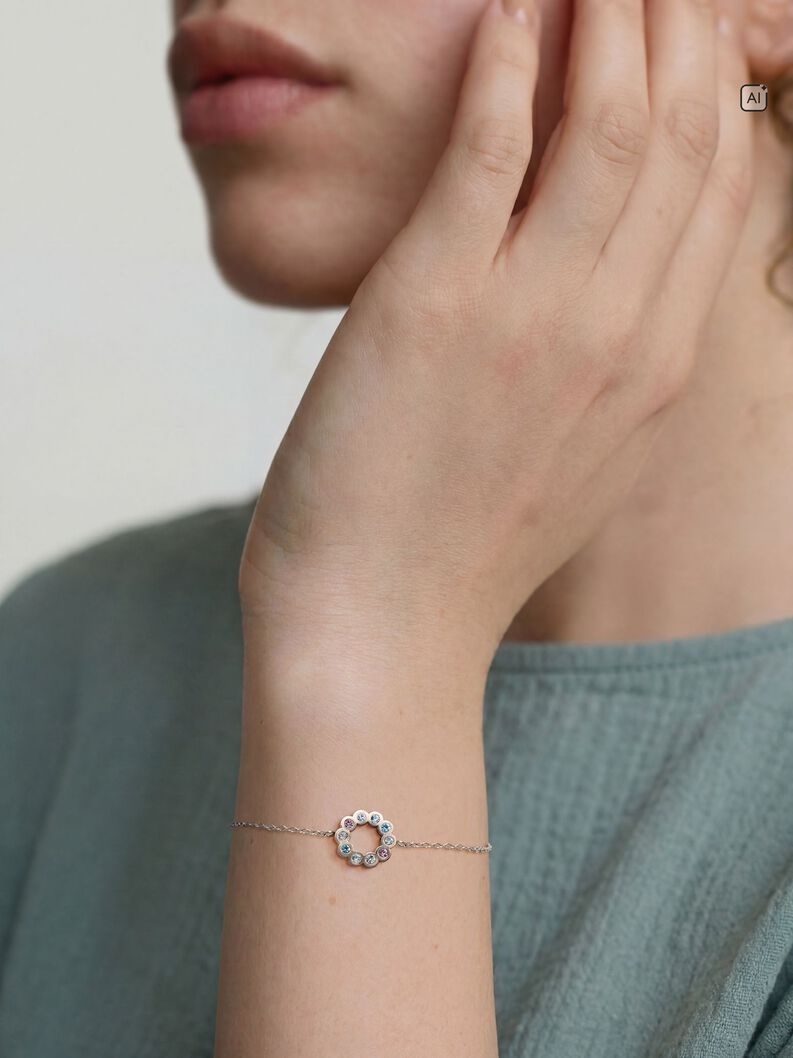 Armband - zilver, zilver, hi-res