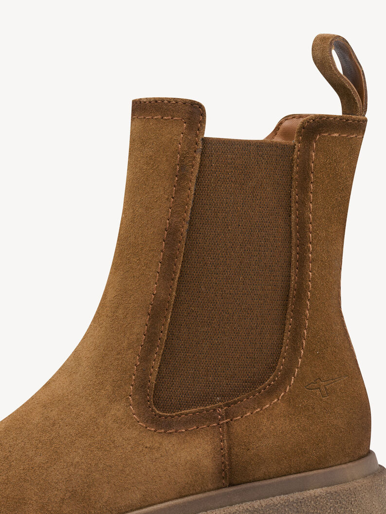 Leren Chelseaboot - bruin, cognac, hi-res