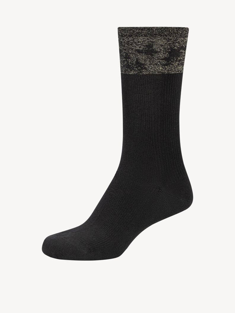 Lot de 2 paires de chaussettes, black, hi-res