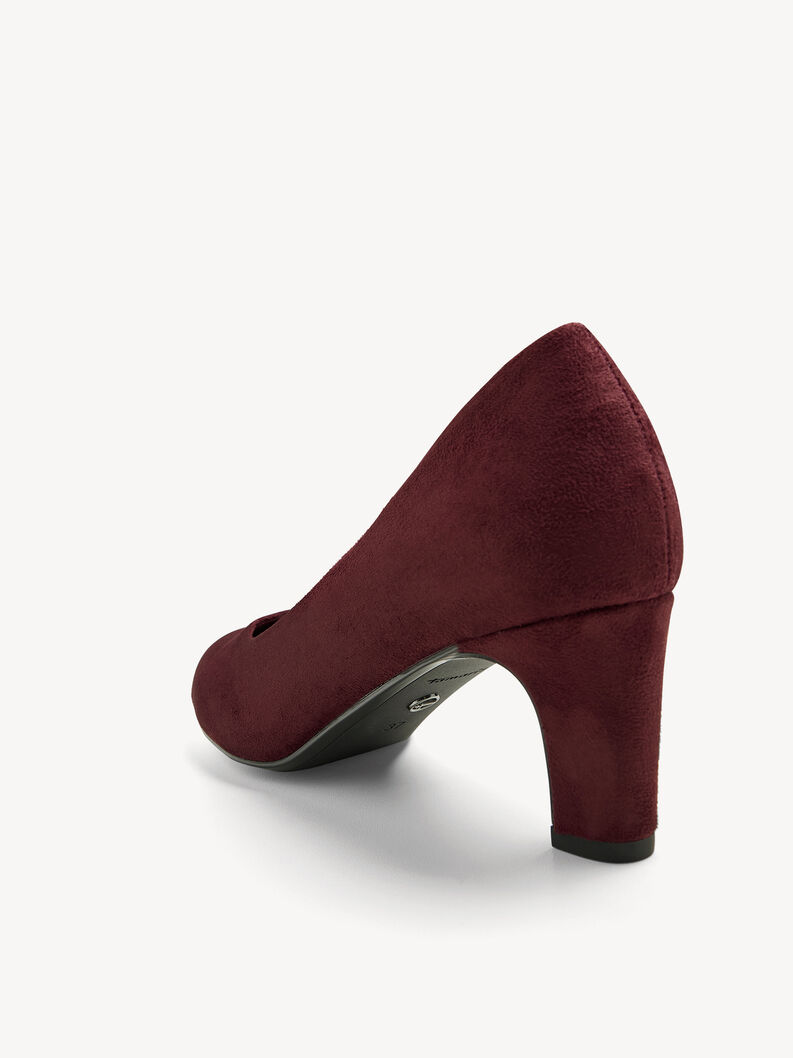 Pumps - red, MERLOT, hi-res