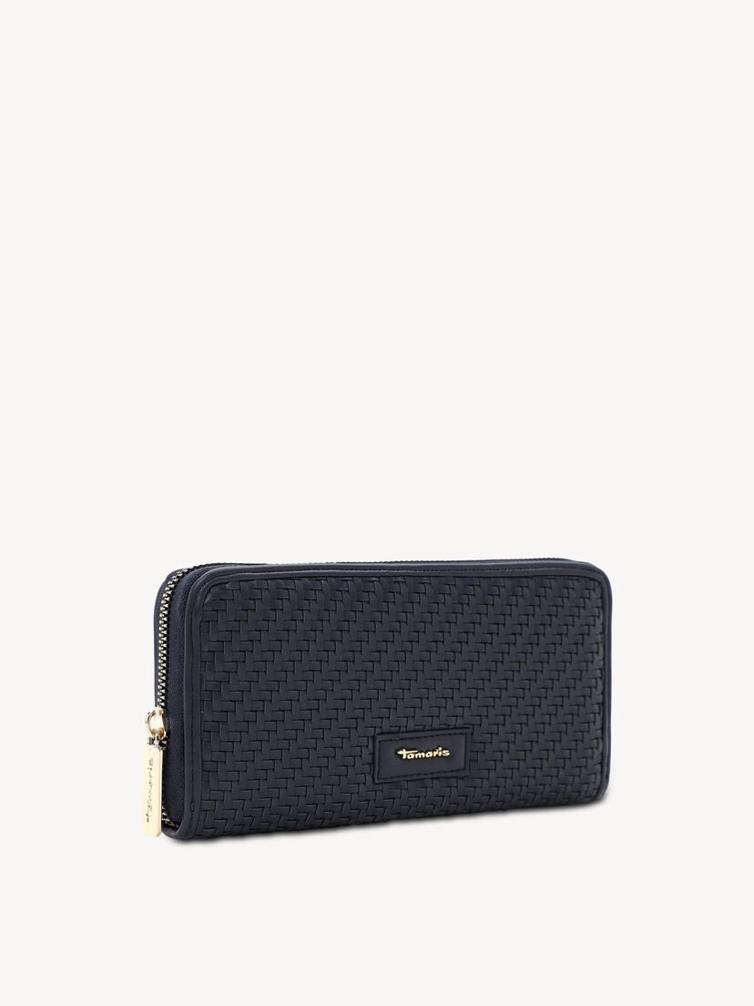 Portemonnee - blauw, blue, hi-res