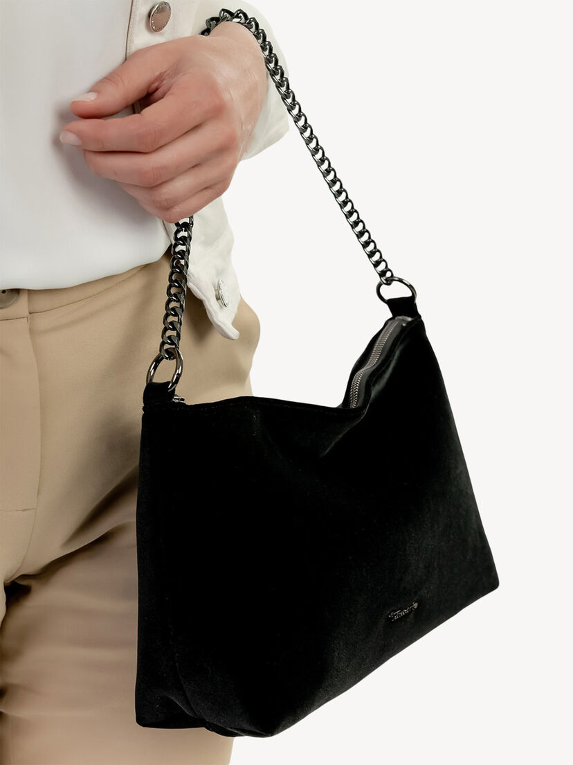 Handtas - zwart, black, hi-res