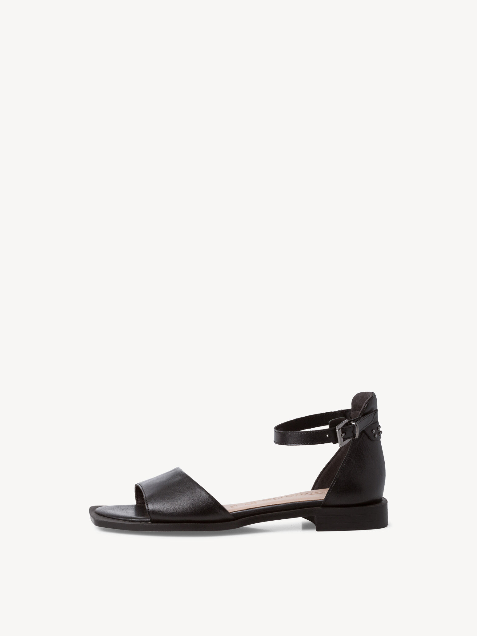 m and s black sandals